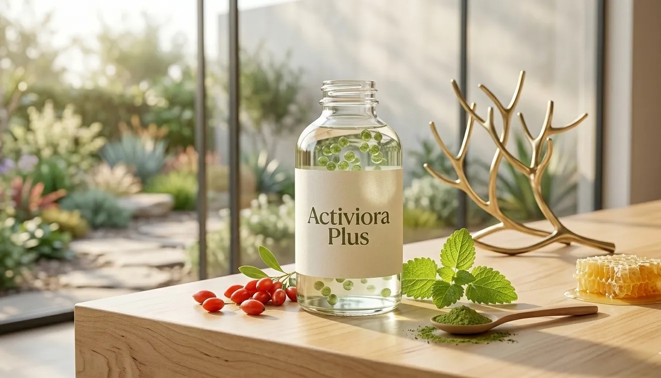 Activiora Plus natural complex supplement bottle